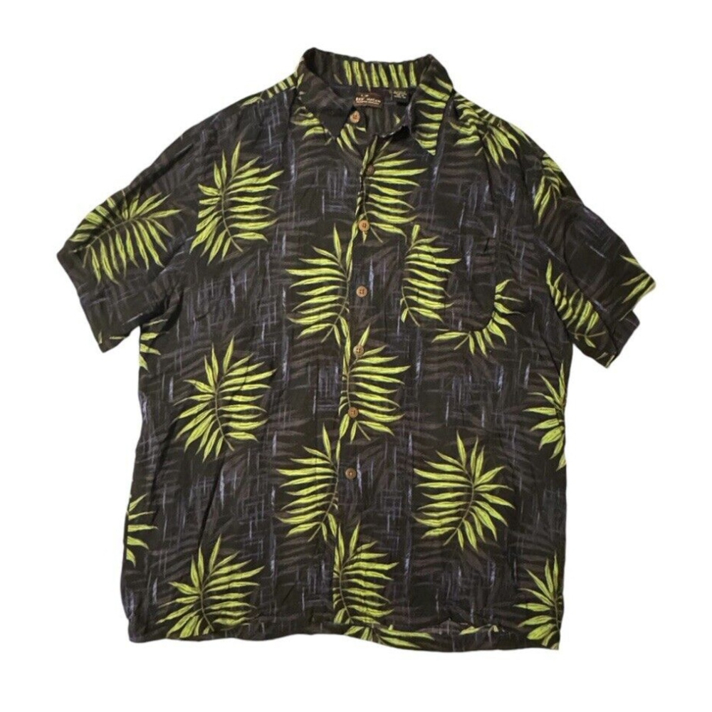 Red Macaw Shirt Adult XL Fauna All Over Print Hawaiian Mens